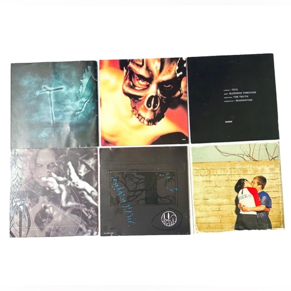 Lot Of 6 Rock Album Cd Artwork Booklets Only - Picture 2 of 2